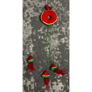 Mad Cat Watermelon Door Knob Cat Catnip & Silvervine Toy